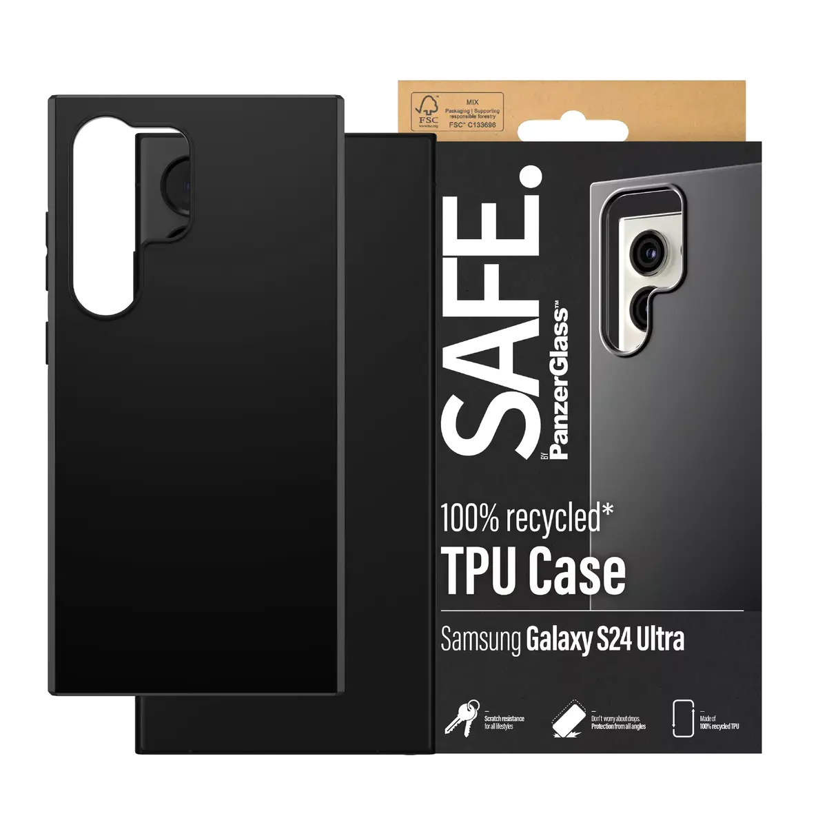 TPU Case PanzerGlass SAFE Samsung Galaxy S24 Ultra Photo 2