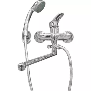 Смеситель для ванны с душевым набором Baltic Aqua M-5/35K Malaga, хром