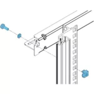 Mounting kit SCHROFF 27230056 for inside enclosure installation