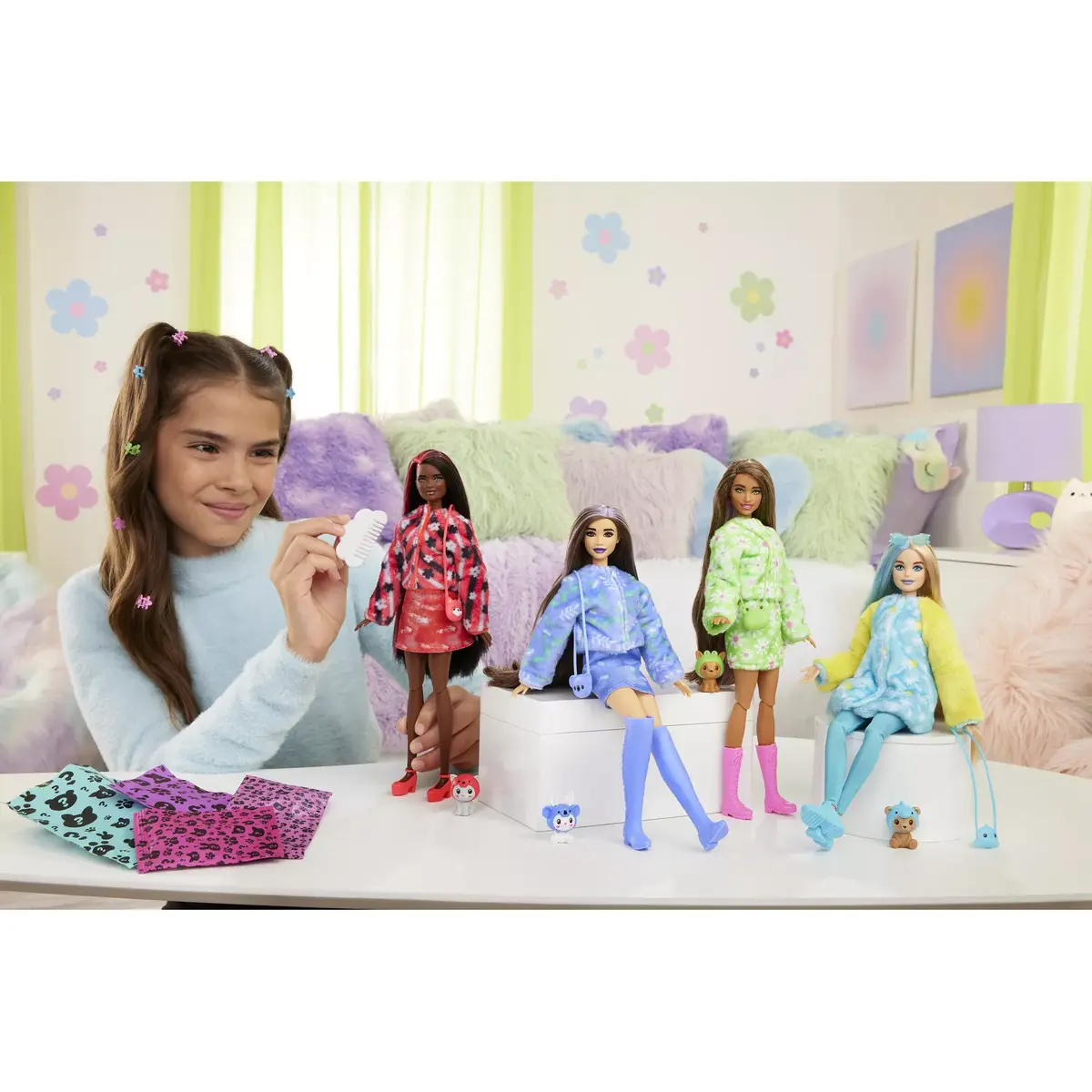 Modes lelle MATTEL Barbie Cutie Reveal Photo 9