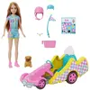 MATTEL Barbie Stacie Doll and Vehicle Photo 3