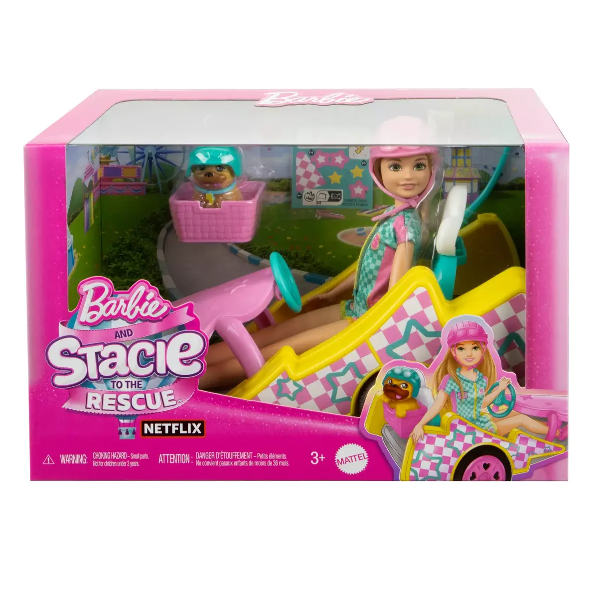 MATTEL Barbie Stacie Doll and Vehicle Photo 9
