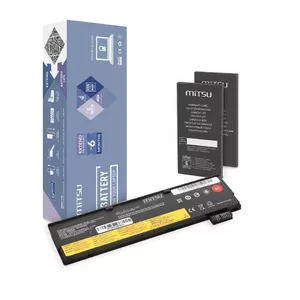 Battery MITSU for Lenovo ThinkPad T470 T570 SB10K97582 6‑cell 72Wh