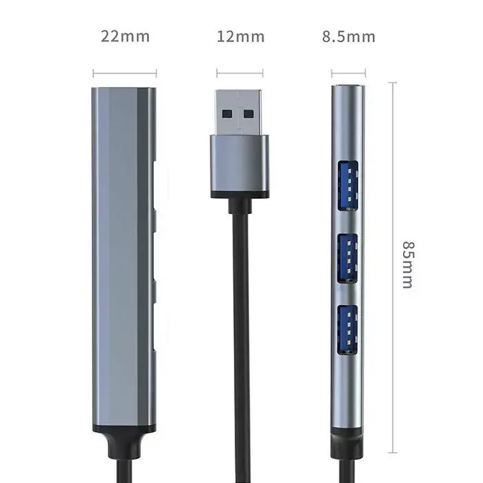 USB 3.0 hub QOLTEC 53791 Photo 11