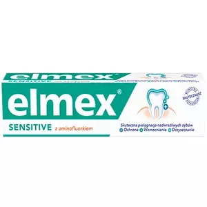 Toothpaste Elmex Sensitive 75 ml — fluoride toothpaste for sensitive teeth