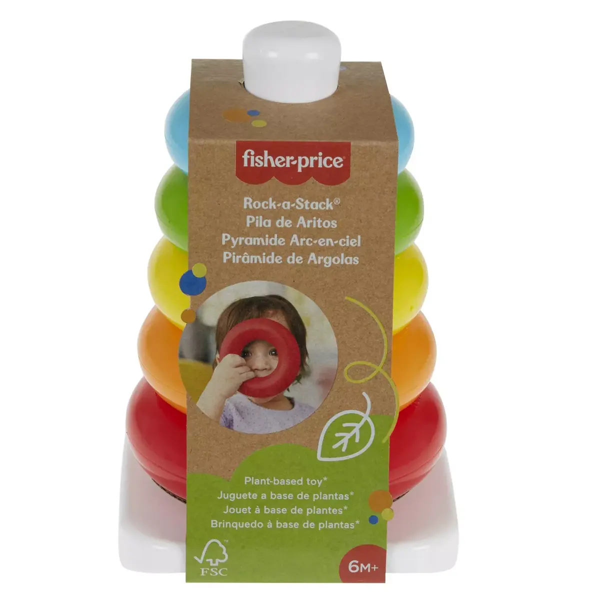 Fisher-Price Rock-a-Stack Игрушка Photo 4