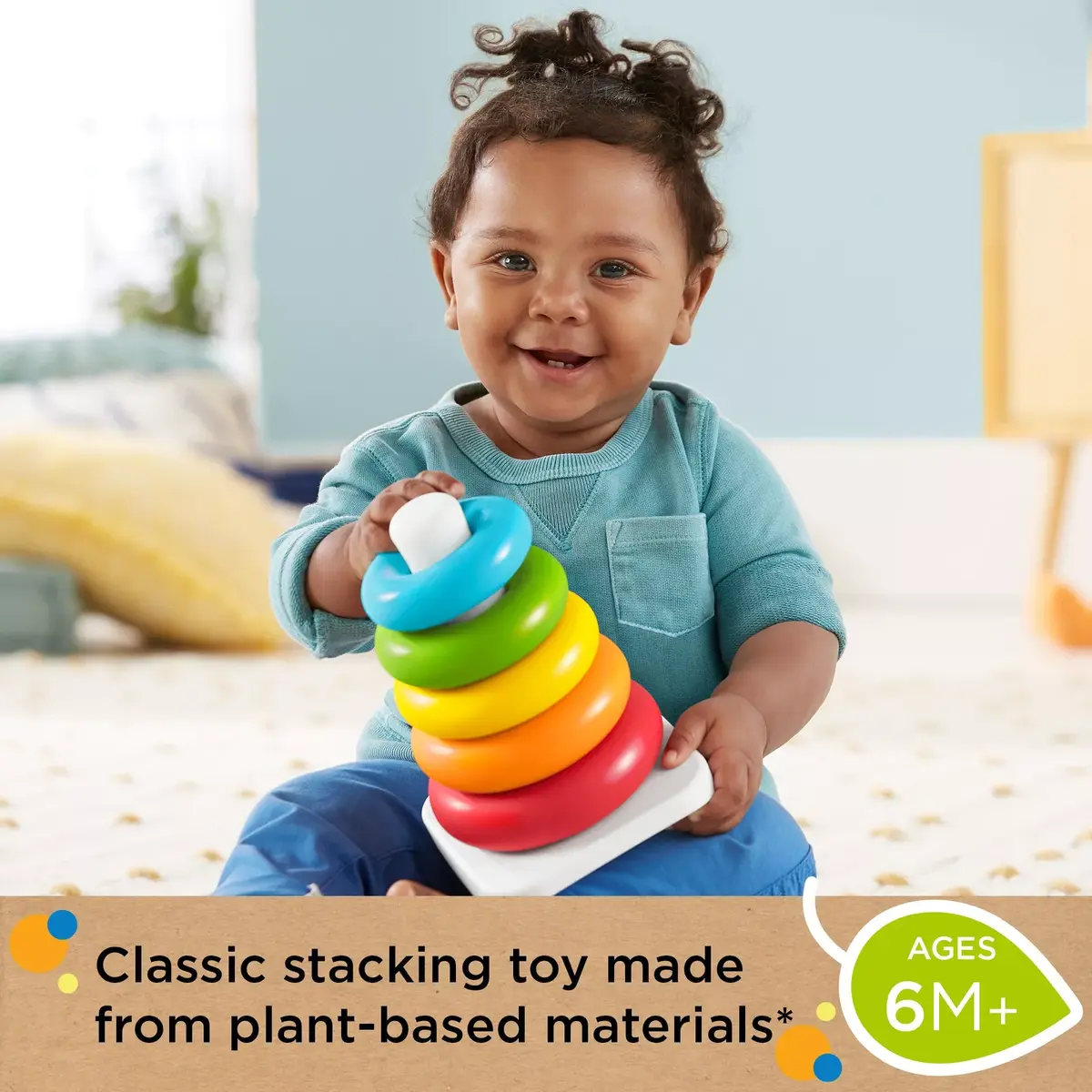 Fisher-Price Rock-a-Stack Игрушка Photo 8