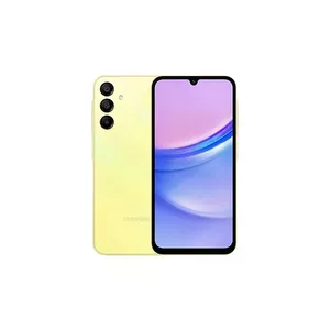 Samsung Galaxy A15 16,5 cm (6.5") Hibrīda duālā SIM Android 14 4G USB Veids-C 4 GB 128 GB 5000 mAh Dzeltens