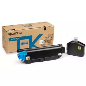 Тонер-картридж Kyocera TK-5270C голубой