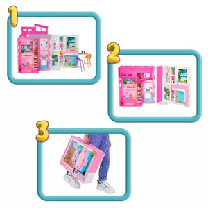 Spēļu komplekts Barbie Getaway House HRJ76 Ieteicamais vecums 3 gadiem