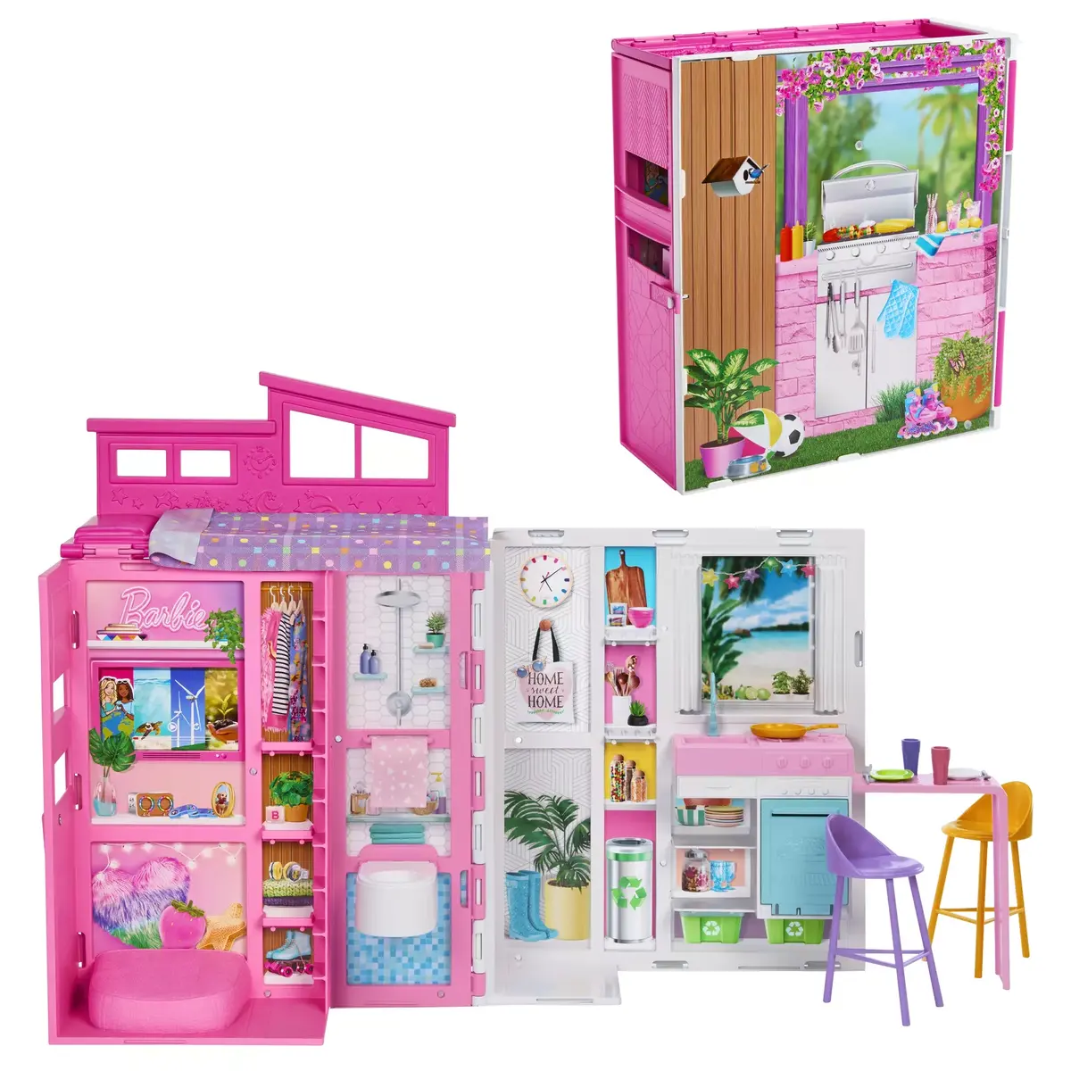 Spēļu komplekts Barbie Getaway House HRJ76 Photo 2