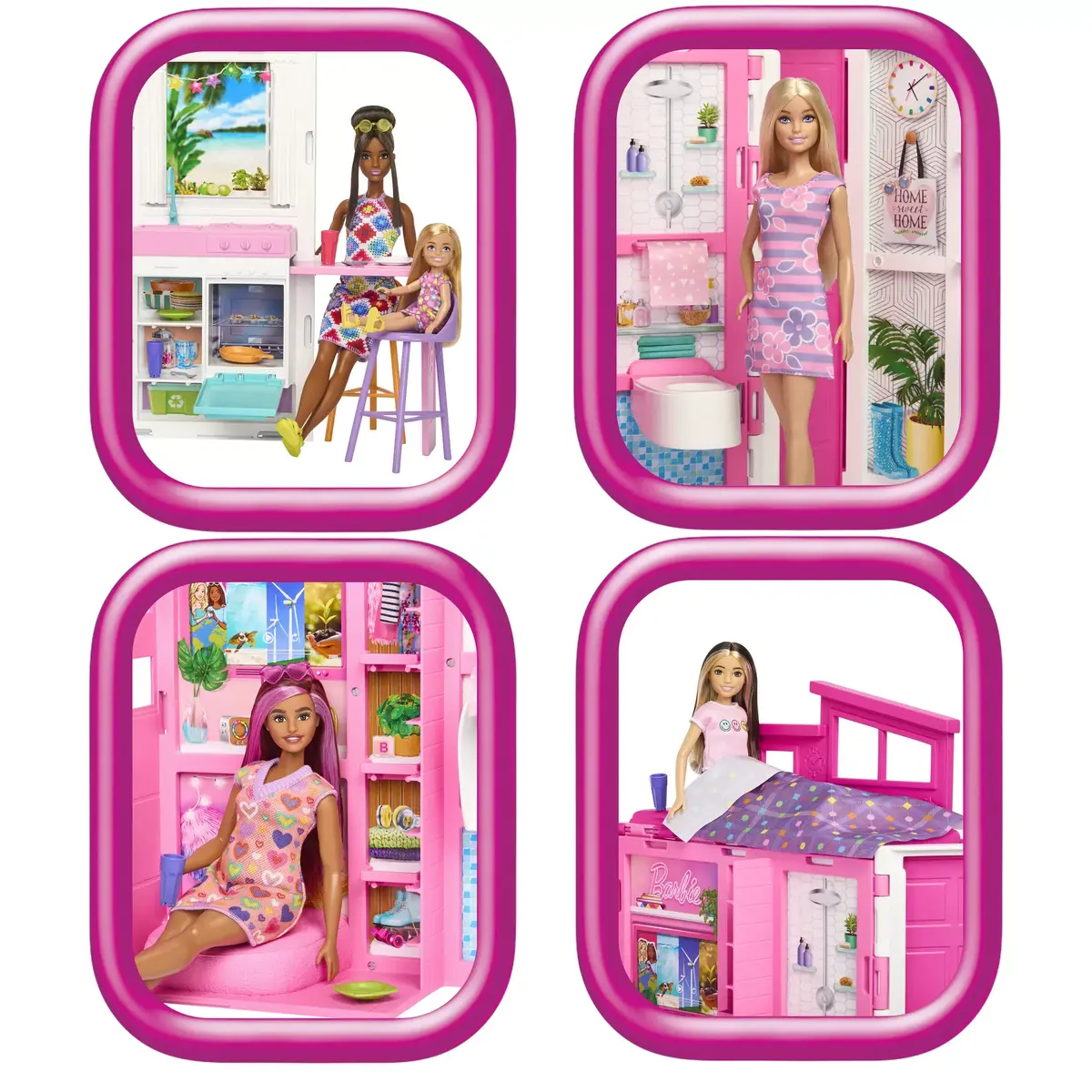 Spēļu komplekts Barbie Getaway House HRJ76 Photo 6
