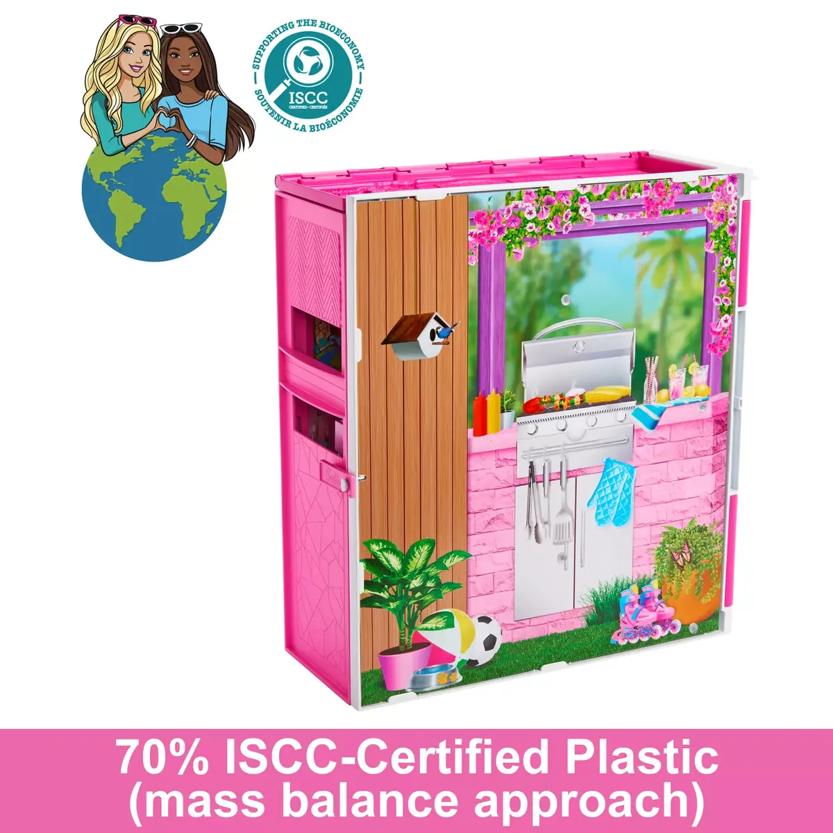 Spēļu komplekts Barbie Getaway House HRJ76 Photo 7