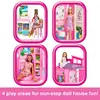 Spēļu komplekts Barbie Getaway House HRJ76 Photo 9