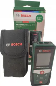 Laser distance measurer Bosch UniversalDistance 40C — range 40 m, accuracy 1 mm