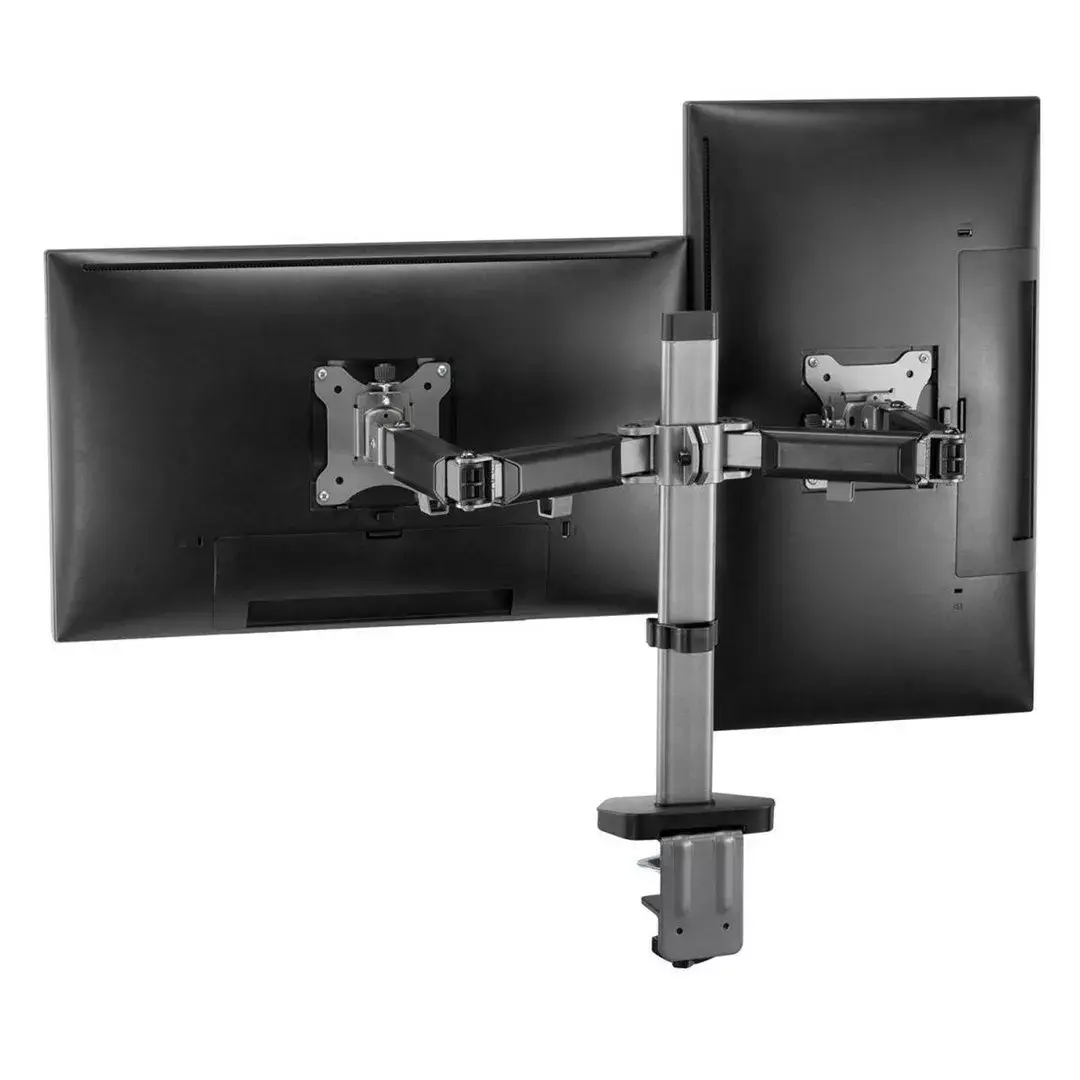 Встраиваемый кронштейн ergo office ER-449 для двух мониторов Photo 3