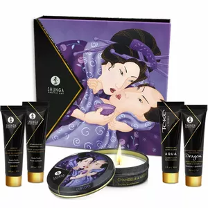 Шунга гель для тела Secret Geisha Exotic Fruits D-237771, массажный сенсуальный гель для кожи