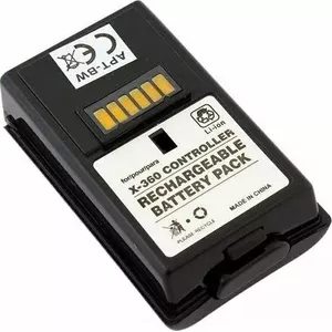 Aptel KX6 Rechargeable Battery Pack for Xbox 360 Controller, Black