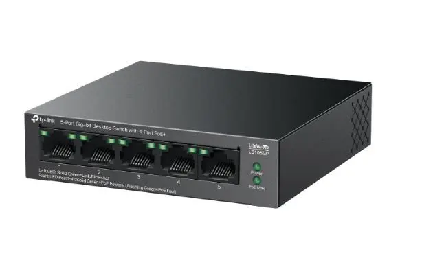 Slēdzis TP-LINK LiteWave 5 porta Gigabit