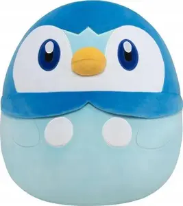 Mīkstā rotaļlieta SQUISHMALLOWS Piplup 35 cm — plīša kolekcijas rotaļlieta SQPK143