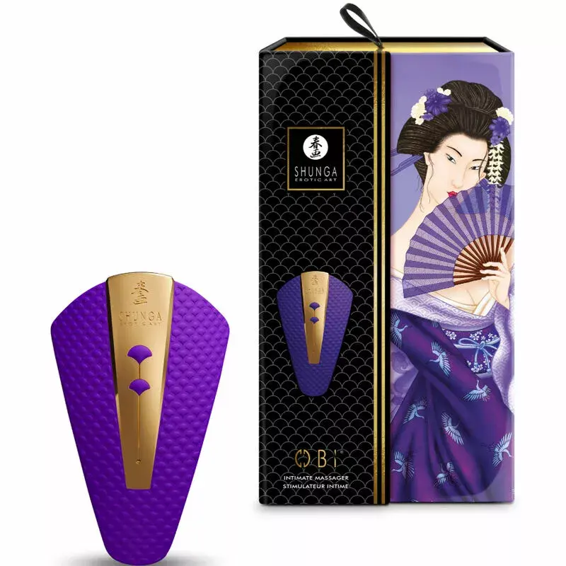 Интимный массажер Shunga OBI Violet Photo 4