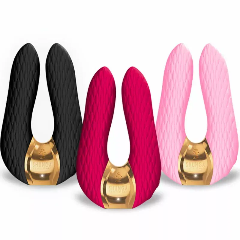 Intimate Massager Shunga AIKO PINK — Rechargeable Waterproof Photo 5