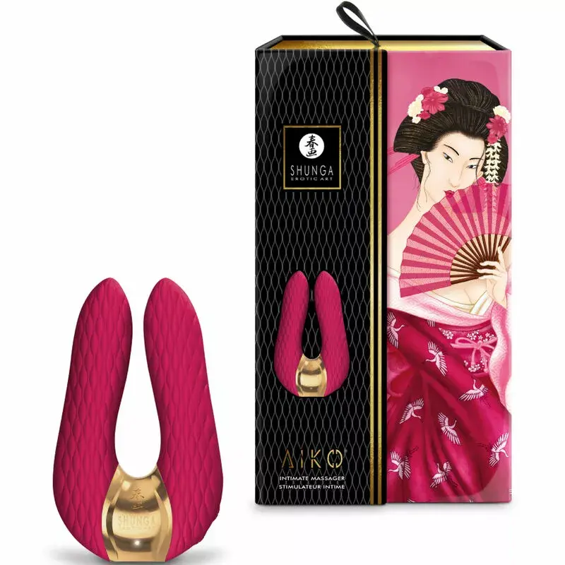Intīmā masāžas ierīce Shunga AIKO Fuchsia Photo 4
