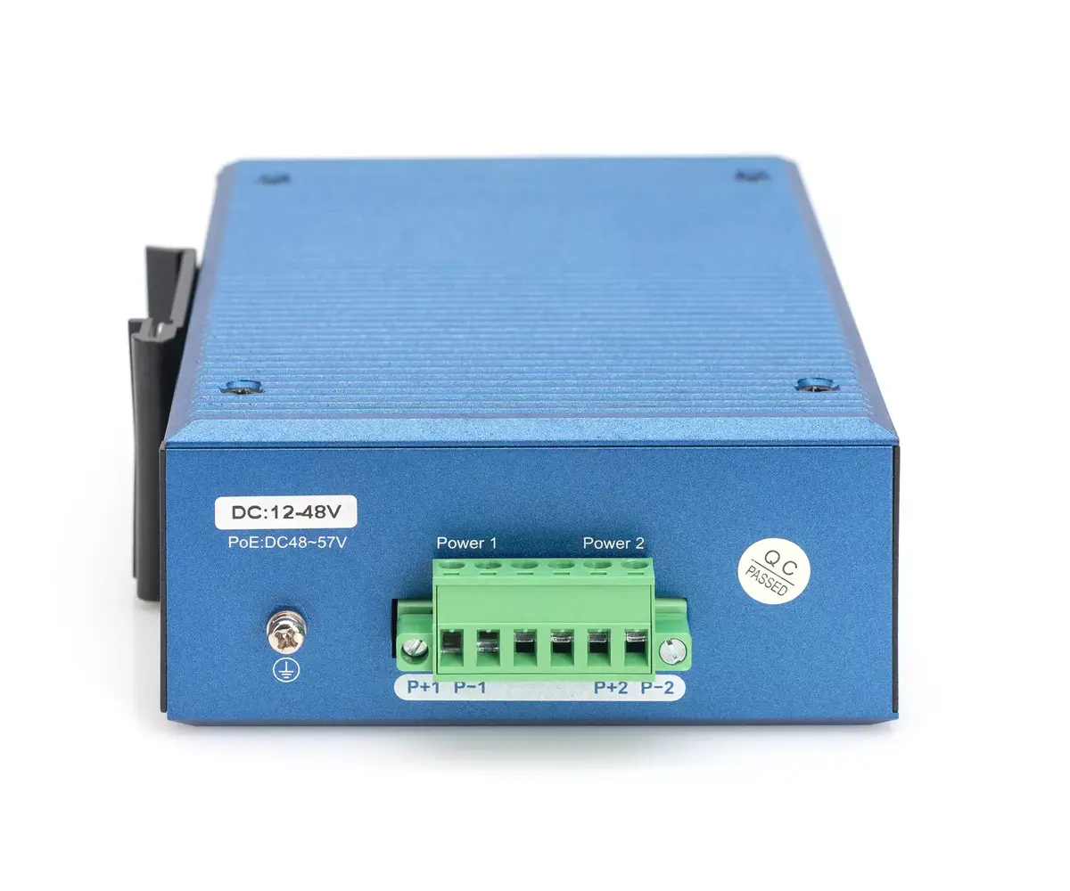 Неуправляемый коммутатор Digitus Industrial 8+2-Port Fast Ethernet Switch Photo 3