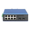 Неуправляемый коммутатор Digitus Industrial 8+2-Port Fast Ethernet Switch Photo 4