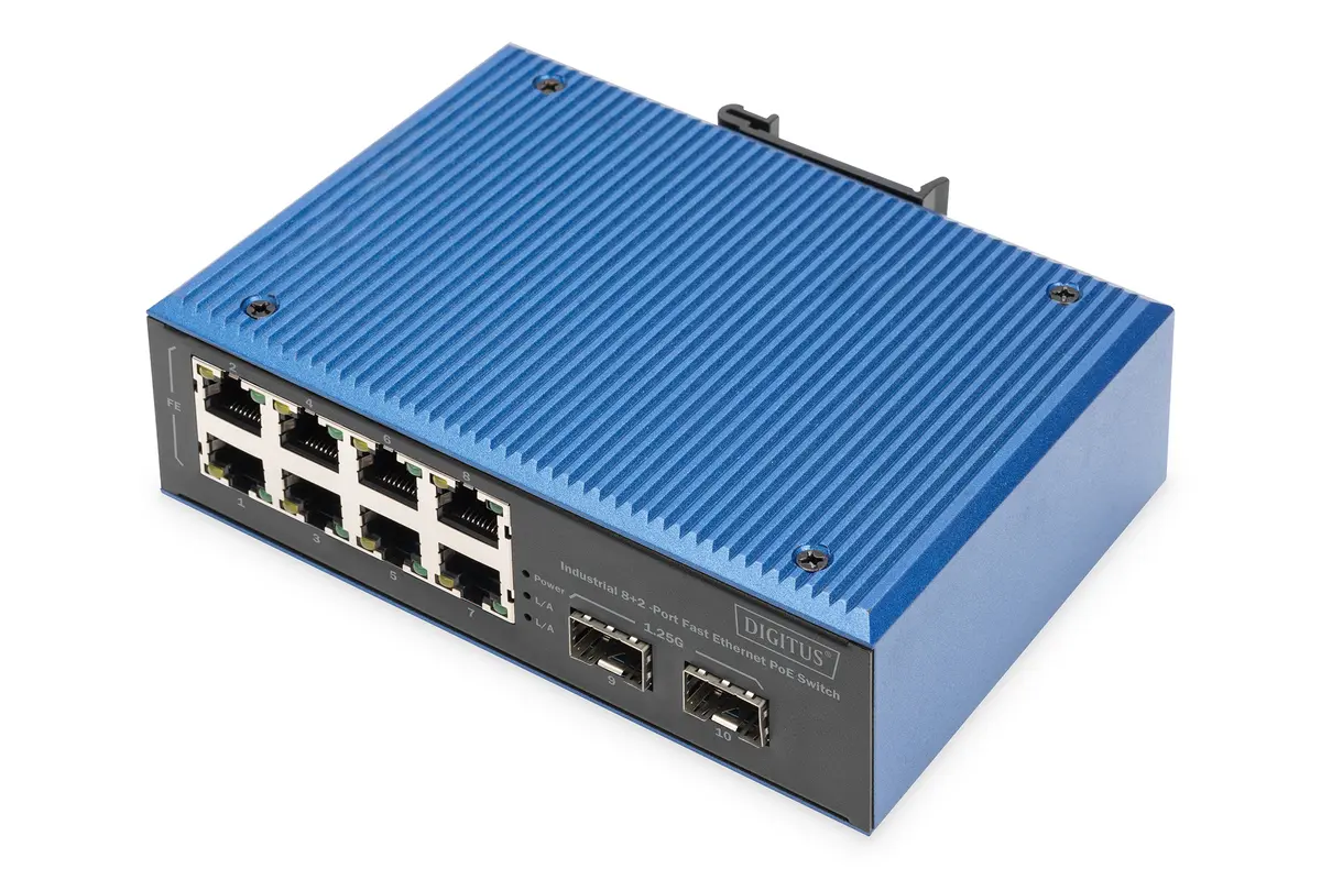 Digitus DN-651147 rūpnieciskais nevadāmais Ethernet slēdzis