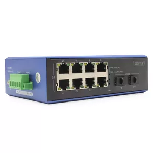 Unmanaged Switch DIGITUS DN-651150 8 Gigabit Ethernet Ports 2 SFP Modules