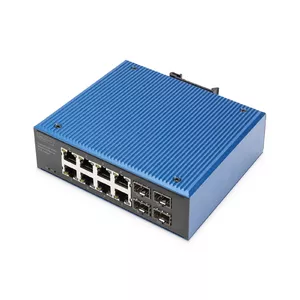 Neadministrēts slēdzis DIGITUS DN-651153 8-portu Gigabit Ethernet PoE