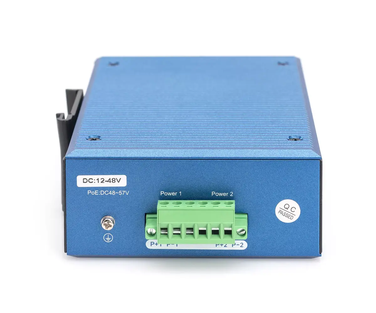 Управляемый коммутатор Digitus Industrial 4+2-Port L2 Gigabit Ethernet PoE Photo 3