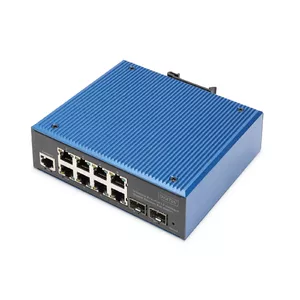 Managed Switch DIGITUS DN-651157 8+2-Port L2 Gigabit Ethernet PoE