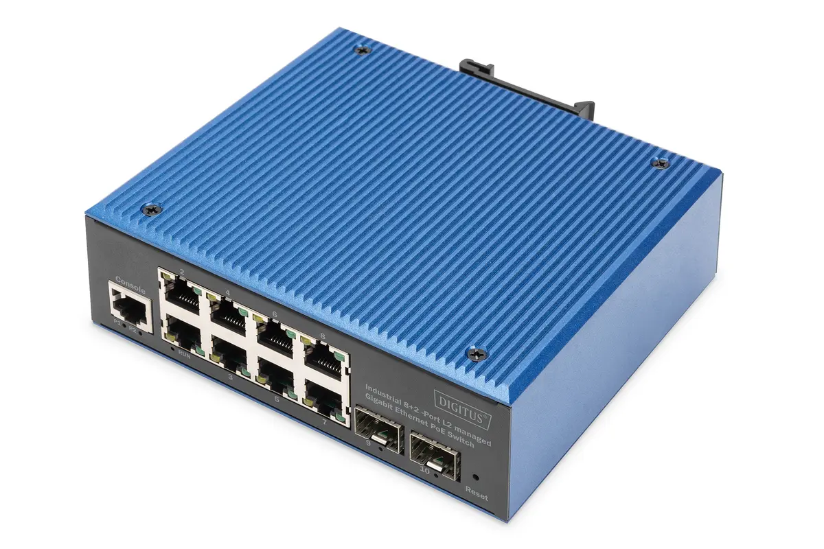Digitus industriālais L2 pārvaldāmais Gigabit Ethernet