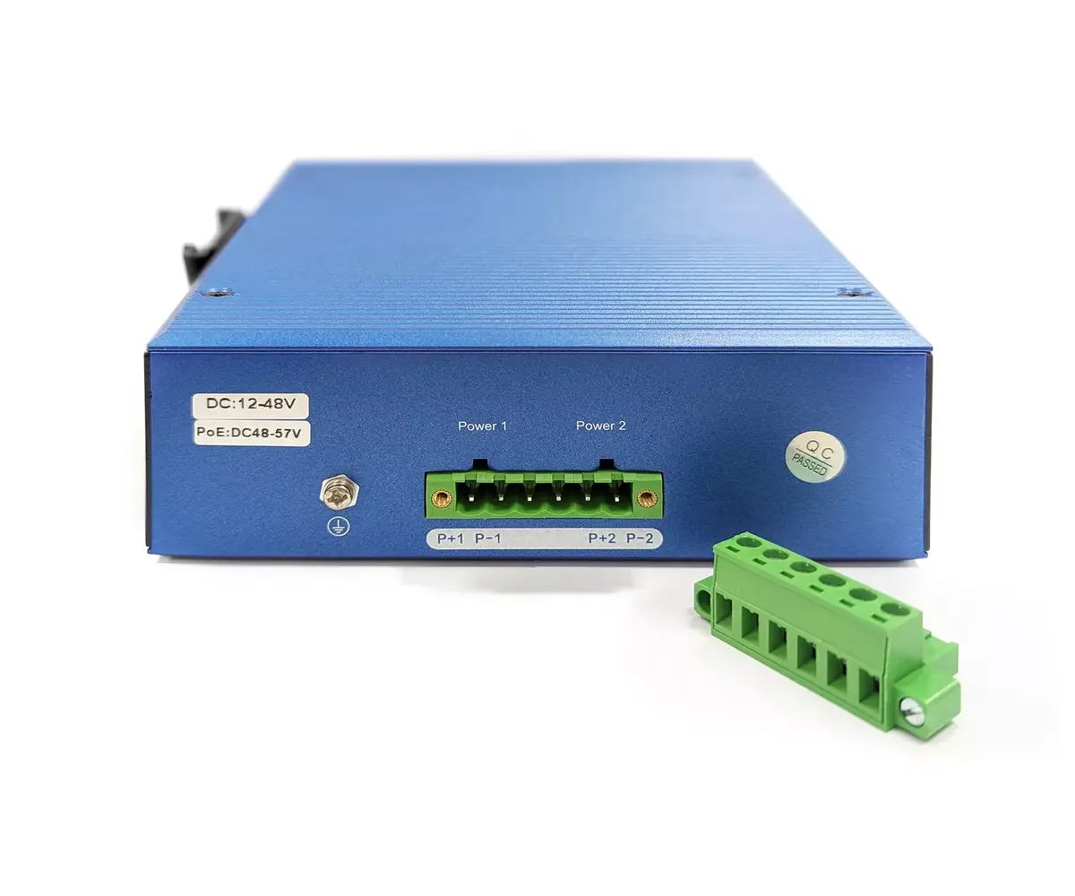 DIGITUS Industrial L2 pārvaldāms Gigabit komutators 16+2 Photo 5