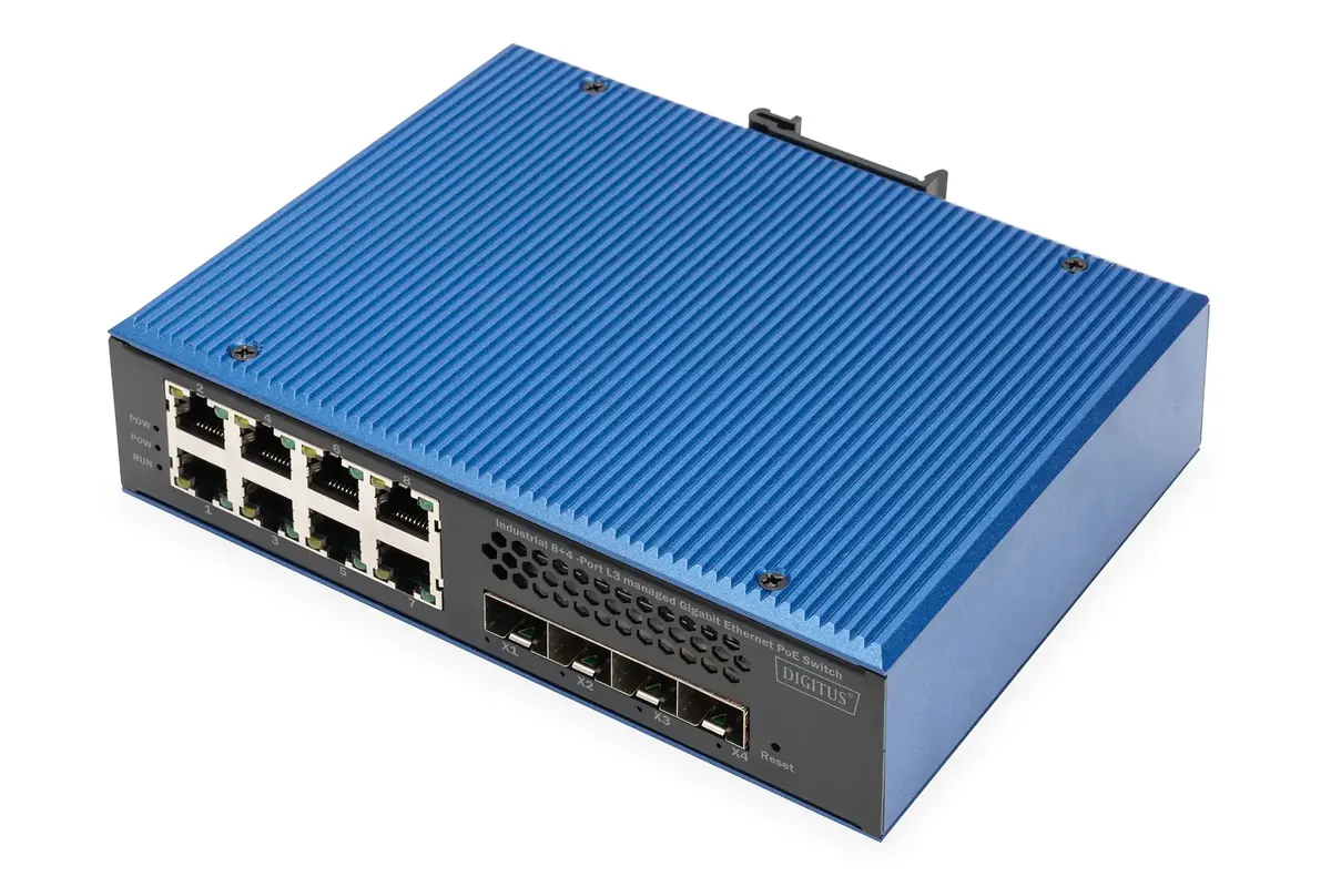 DIGITUS DN-651161 Industriālais L3 Managed Gigabit