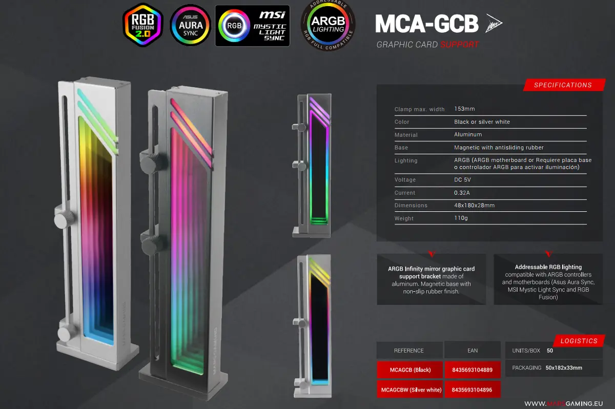 Graphic card holder Mars Gaming MCA-GCB Photo 6