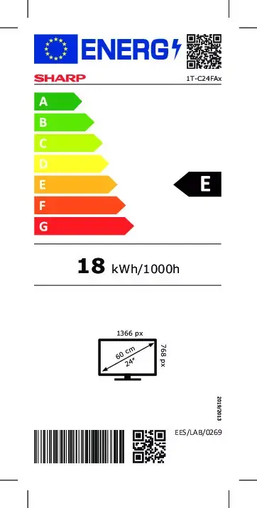 Televizors Sharp 24FA2E Photo 6