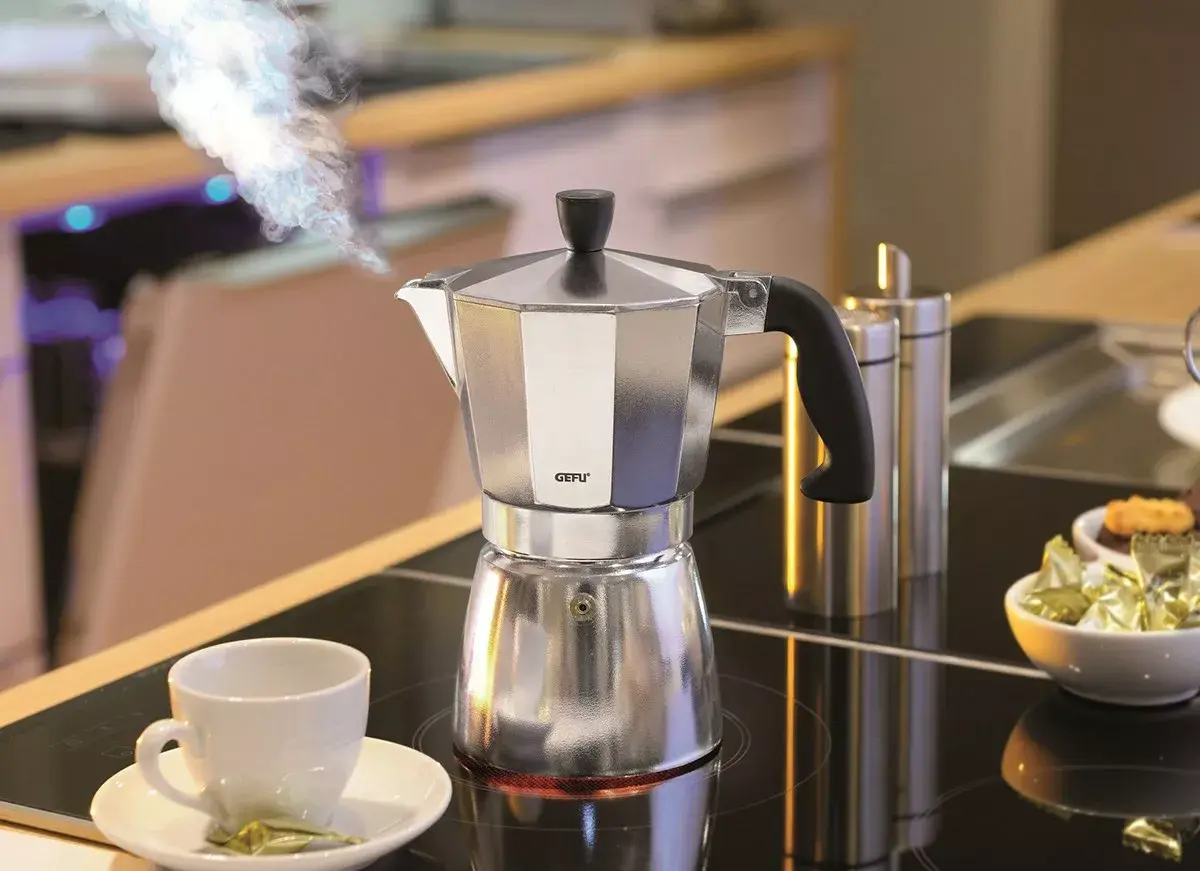 GEFU Lucino 3-cup espresso maker G-16070 Photo 3