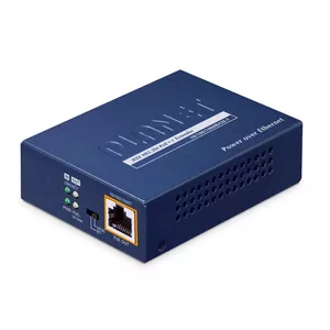 PLANET POE-E301 network extender Network transmitter & receiver Blue