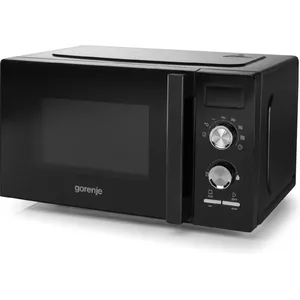 Combination microwave Gorenje MO20A3BH, countertop, 20 L, 800 W, LED display, black
