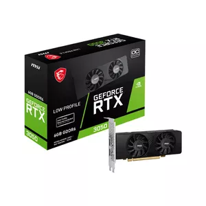 MSI GEFORCE RTX 3050 LP 6G OC video karte NVIDIA 6 GB GDDR6