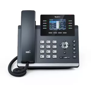 IP телефон Yealink SIP-T44U серый 8 линий LCD Wi-Fi