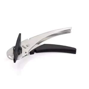 Can opener GEFU CANDO mechanical, black handle, stainless steel, 107×220×48 mm