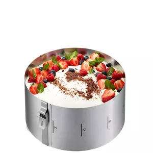 GEFU TONDO CLIP Stainless Steel Round Cake Ring