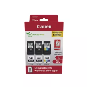 Canon 5224B015 ink cartridge 3 pc(s) Original Black, Cyan, Magenta, Yellow