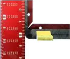 LCD front trim bezel Dell 3XF4T for monitor front faceplate