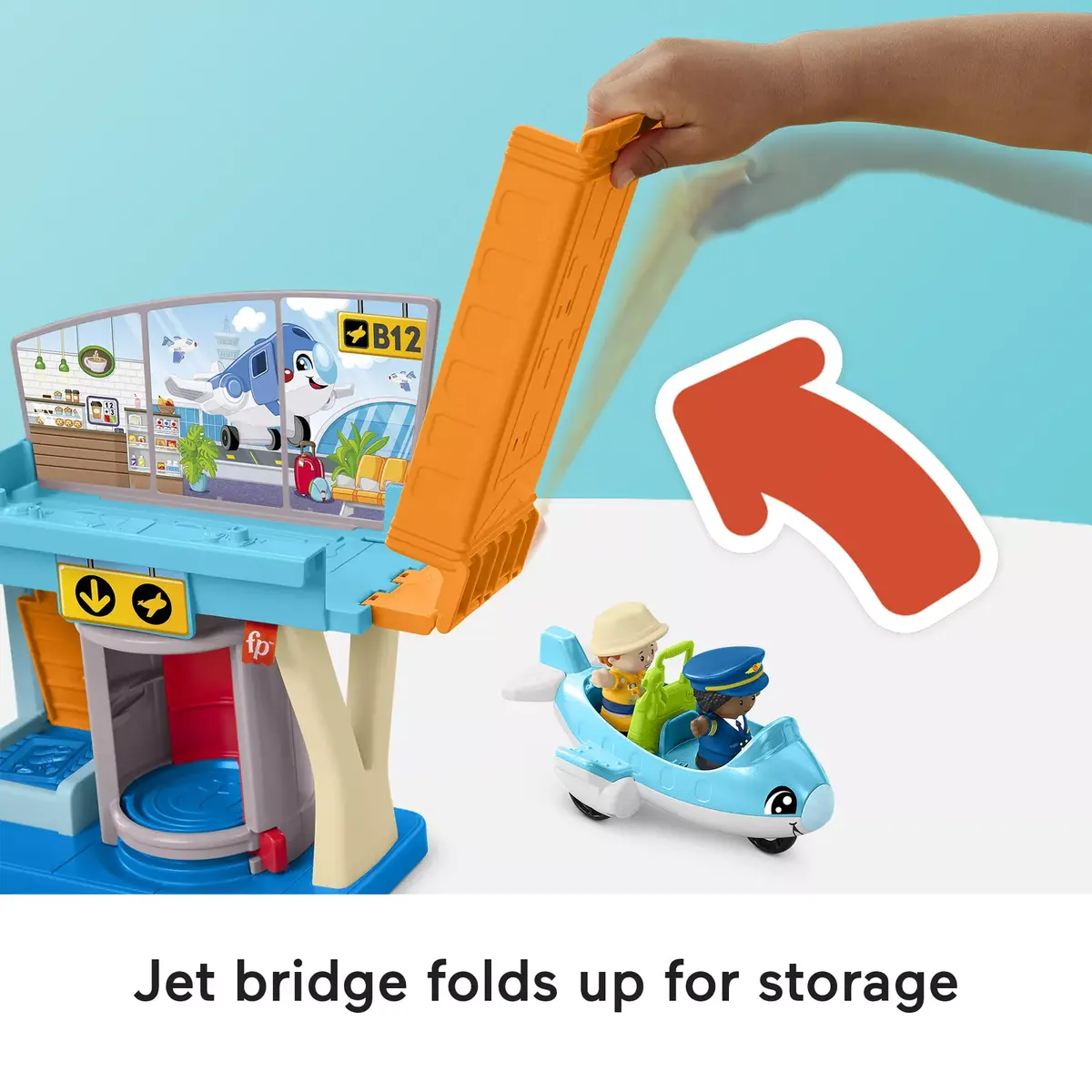 Playset Fisher-Price Little People Everyday Adventures Airport Photo 7