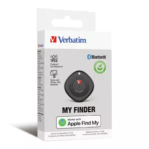 Finder Verbatim MYF-01 Bluetooth Item Finder 1 pack Black